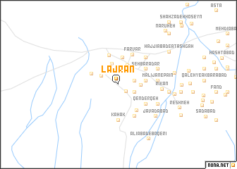 map of Lajrān