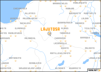 map of La Jutosa