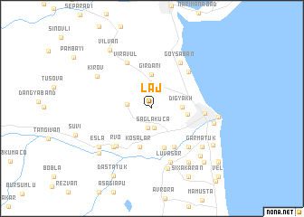 map of Lǝj