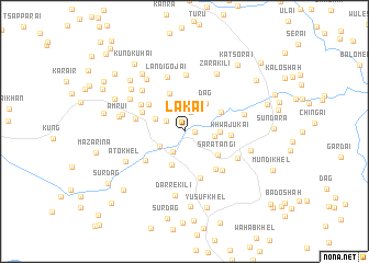 map of Lakai