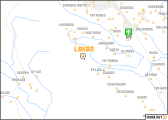 map of Lakān
