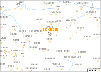 map of Lakārai