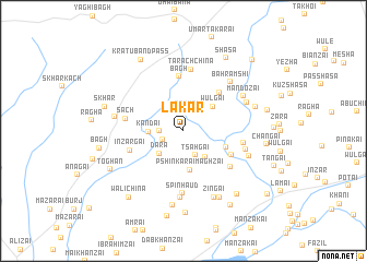 map of Lakar