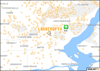 map of Lakecroft II