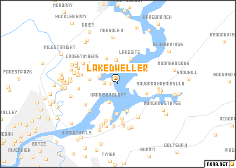 map of Lake Dweller