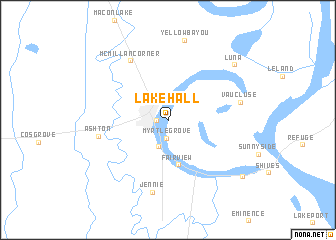 map of Lakehall