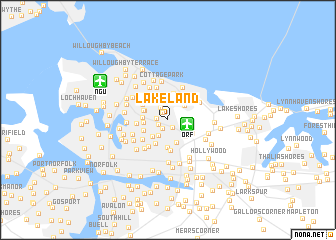 map of Lakeland