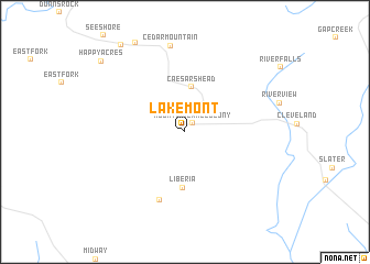 map of Lakemont