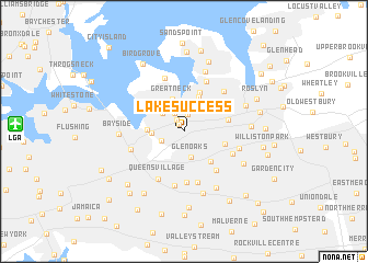 map of Lake Success
