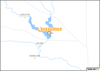 map of Lake Sumner