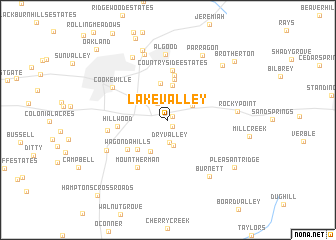 map of Lake Valley