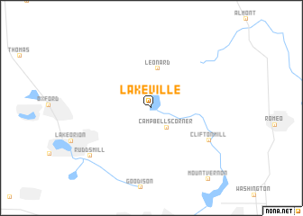 map of Lakeville