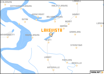 map of Lake Vista