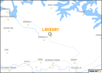 map of Lakeway