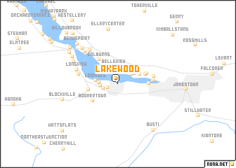 map of Lakewood