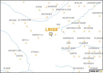 map of Lákga