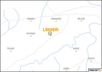 map of Lākheri