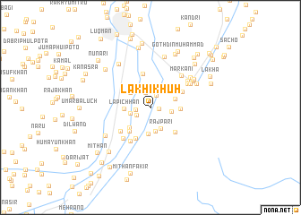 map of Lakhi Khūh
