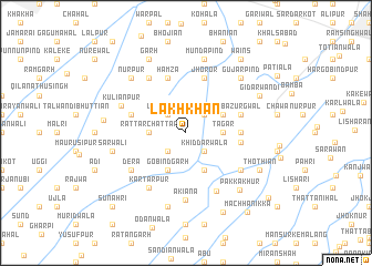 map of Lakhkhan
