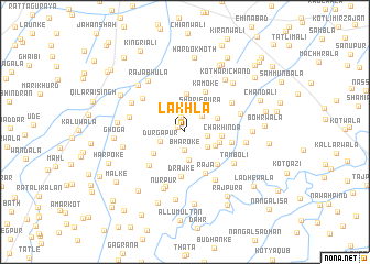 map of Lakhla