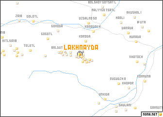 map of Lakhnayda