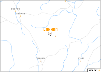 map of Lakhna