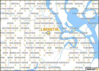 map of Lākhutia