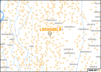 map of Lakhuwāla