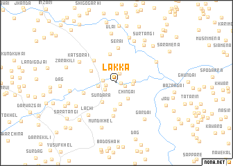 map of Lakka