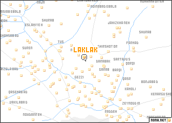 map of Laklak