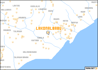 map of Lakonalbabu