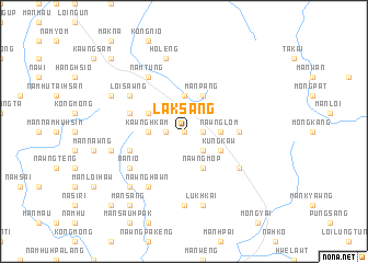 map of Laksang