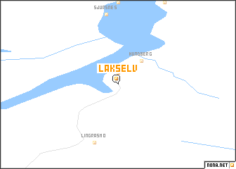 map of Lakselv