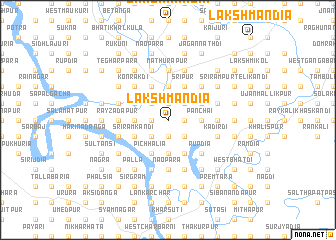 map of Lakshmandia
