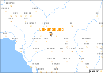 map of Lakungkung