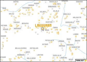 map of Lakuuman