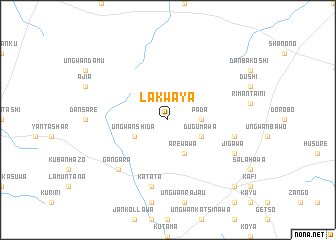map of Lakwaya
