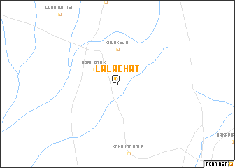 map of Lalachat