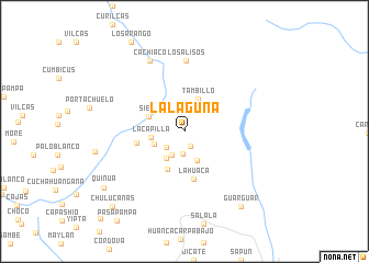 map of La Laguna