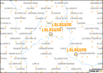 map of La Laguna