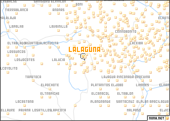 map of La Laguna