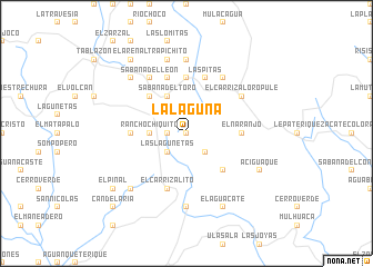 map of La Laguna