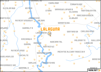 map of La Laguna