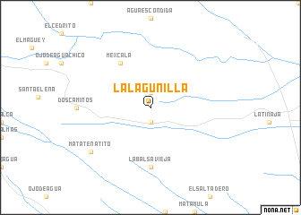 map of La Lagunilla