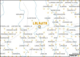 map of La Lajita