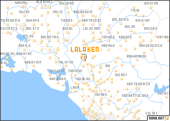 map of Lalaken