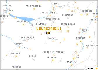 map of Lālakzai Kili