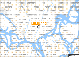 map of Lāl Ālāpdi