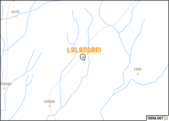 map of Lalandari