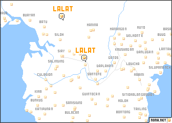 map of Lalat